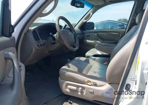 2007 Toyota Sequoia Sr5 V8 из США, поврежденный, VIN 5TDZT34A67S298936